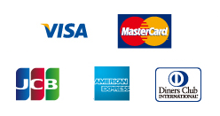 VISA MasterCard JCM AmericanExpress DinersClub